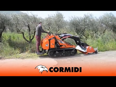 CMF Dumper with Blade Crusher in action l Cormidi