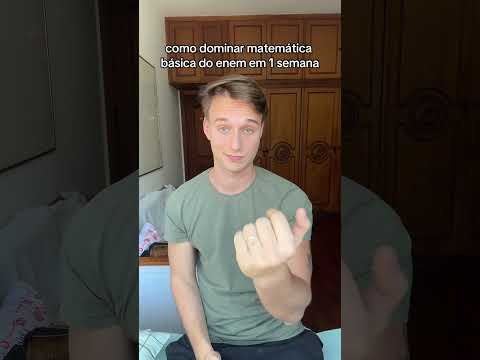 📖 MATEMÁTICA BÁSICA DO ENEM EM 1 SEMANA #enem #estudos #vestibular #matemática