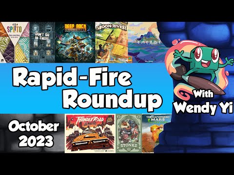 Rapid Fire Roundup with Wendy - October 2023