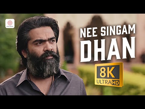 Pathu Thala - Nee Singam Dhan 8K/4K Video Song | STR | A. R Rahman