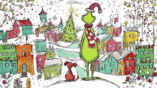 Whoville Christmas TV Wallpaper – Grinch & Max Holiday Art • Cozy Animated Xmas Background