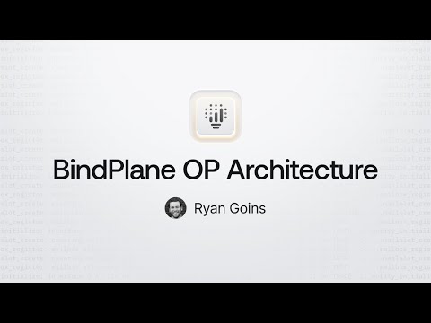BindPlane OP Architecture Overview