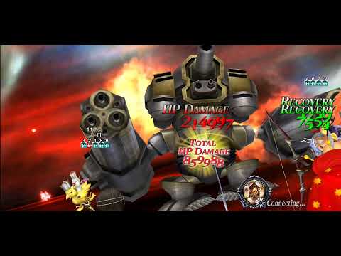 [DFOO GL] Granpa Strago doing the 4mil EX damage 3/5 UW - Edgar Intertwined Wills