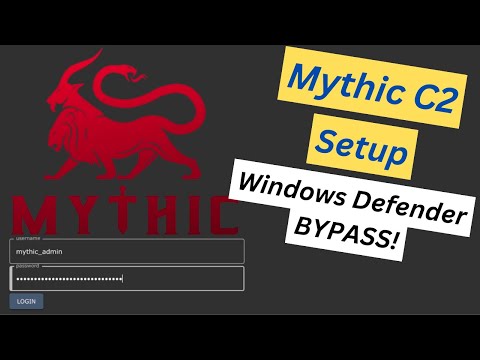 Hacking Windows w Mythic C2 - Setup/Usage Demonstration with Windows Defender Bypass
