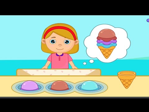 Bantu Melayani Pembeli Ice cream | Khalisa Kids Channel
