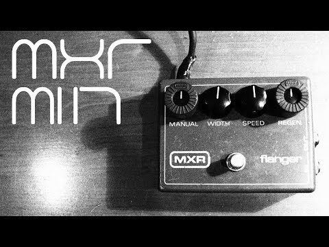MXR Flanger Pedal Vintage 80's - With Original Box And Reticon SAD1024 image 6