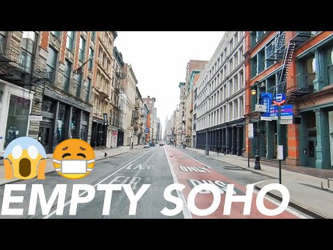 Empty Streets of New York | SoHo and Little Italy