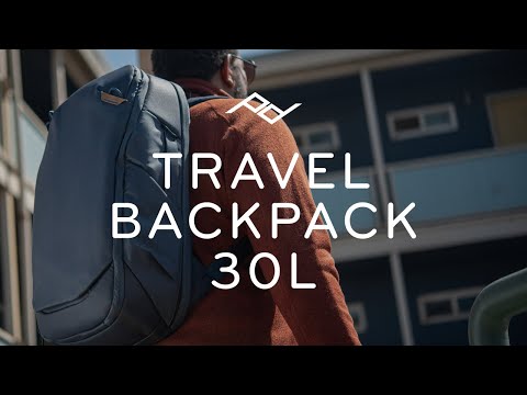 Peak Design Kelioninė kuprinė 30L, vidurnaktis video