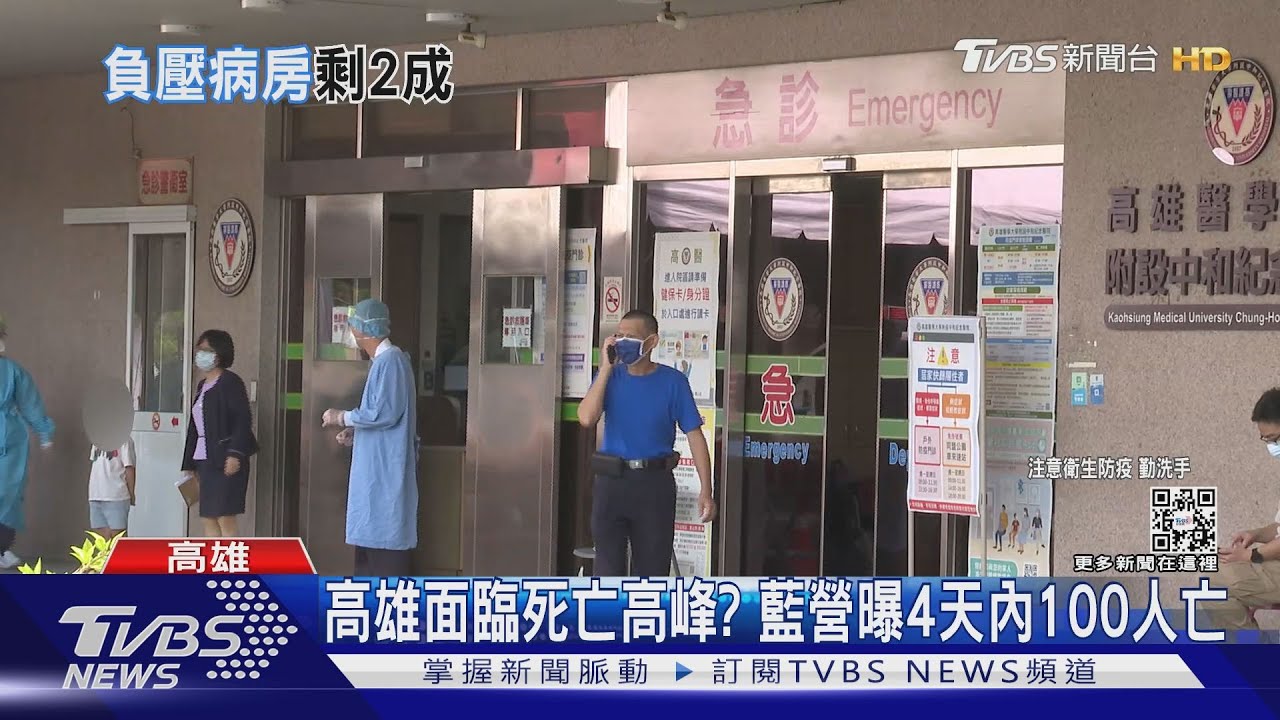 高雄面臨死亡高峰? 國民黨議員:6/9至6/12死亡100人