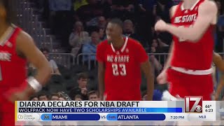 NC State forward Mohamed Diarra declares for 2024 NBA Draft