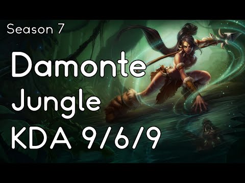 Damonte - Nidalee vs Tristana - NA - Gameplay Highlight S7