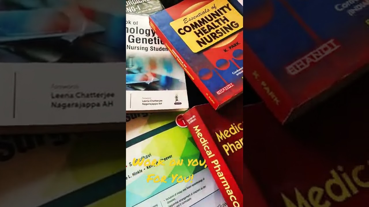 Second Year BSc nursing books.. #bscnursing #bsc #books #study #studymotivation #nurse #nursing