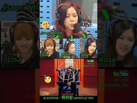 BLACKPINK 🔥 "Whistle"  Lisa Jennie Rosé - Reaction to Jisoo 🔥 2025 #edit #reaction #whistle