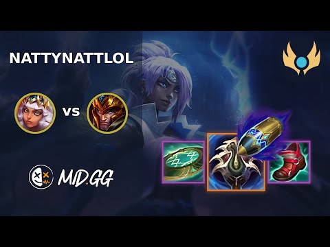 MID.GG: [ NattyNattLoL ] Qiyana JUNGLE vs Jarvan IV | EUW CHALLENGER | LOL Season 2025