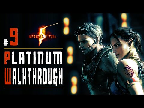 Resident Evil 5 - PLATINUM WALKTHROUGH 9/32 - Amateur 4-1 - Full Game Trophy Guide
