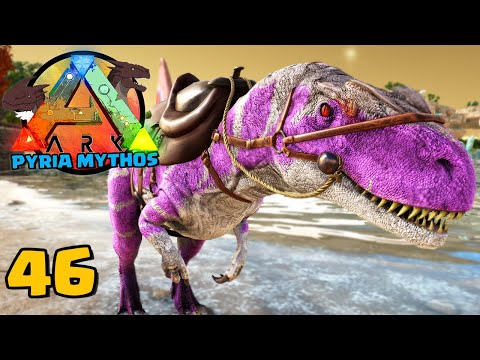 OLHA A HABILIDADE INCRÍVEL DO CONCAVENATOR! - ARK PYRIA MYTHOS #46 ARK: SURVIVAL EVOLVED