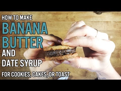 Banana Butter Spread Recipe Video