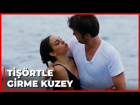 Kuzey, Cemre ile Denize Giriyor - Kuzey Güney 79.  Bölüm