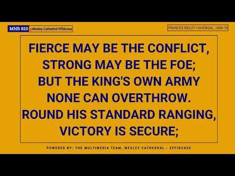 MHB 820 - WHO IS ON THE LORD'S SIDE? @wesleycathedraleffiduase7847