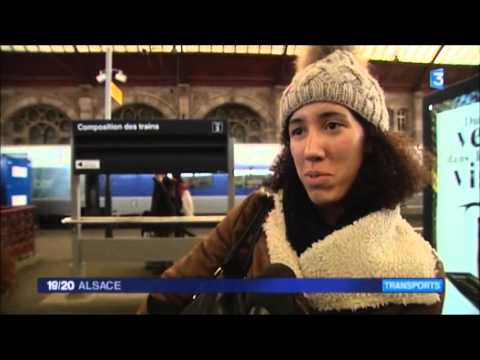 Les voitures corail de retour a Strasbourg ! Intercités 100%éco vers Paris