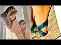 Amazing collection of wooden wedge heel /wedge heel mule sandals for ladies.