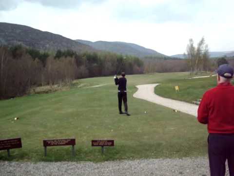 Hendo's fresh air shot - Strollers Golf Tour 2009