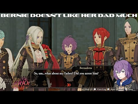 Fire Emblem Warriors: Three Hopes - Bernie Doesn't Like Her Dad Much