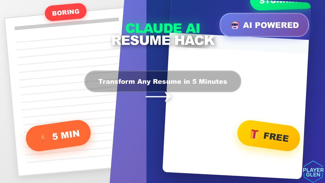 I Used Claude AI to Create a STUNNING Resume in 5 Minutes (Step-by-Step Guide!)