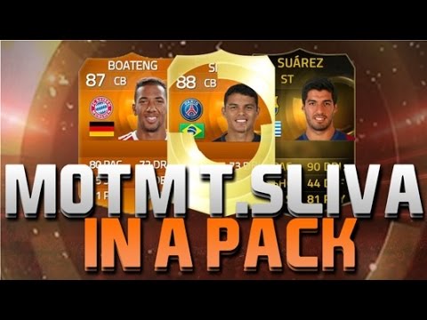 FIFA 15-OMFG MOTM THAIGO SILVA IN A PACK!!!+INFORM!!!!