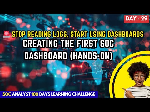 Day 29 | SIEM Dashboards Explained | How To Create SIEM Dashboard | Splunk Dashboard Hands-on