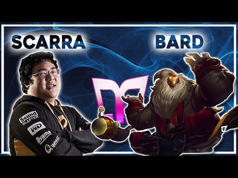 Scarra - Bard/Tristana vs Thresh/Caitlyn (Ranked Gameplay)