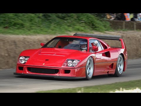 Ferrari F40 LM - 1 of 19 - Pure Sounds & Exhaust Crackles @ Goodwood FOS 2024