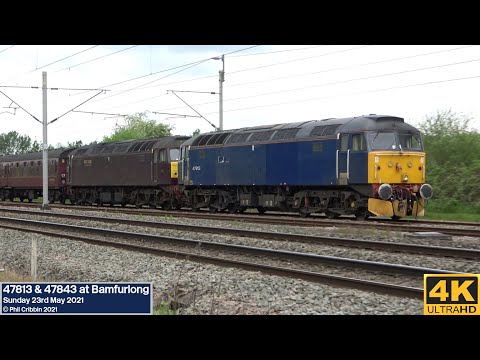 47813 & 47832 at Bamfurlong - 23rd May 2021