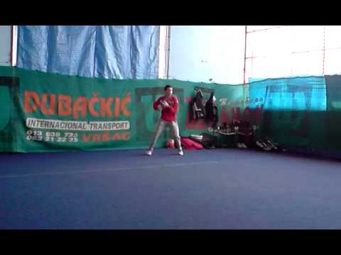 Stefan Blanusa practicing 2011