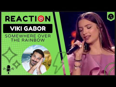 VIKI GABOR - "Somewhere Over the Rainbow" | REACTION | FIRST TIME Listening 🌈