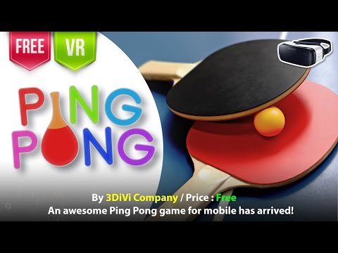 Ping Pong Gear VR A VR Ping Pong game. Pick up your racket and challenge your friends. - YouTube