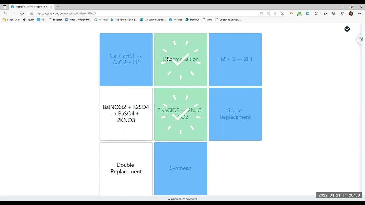 Phys Sci Module 6 Review