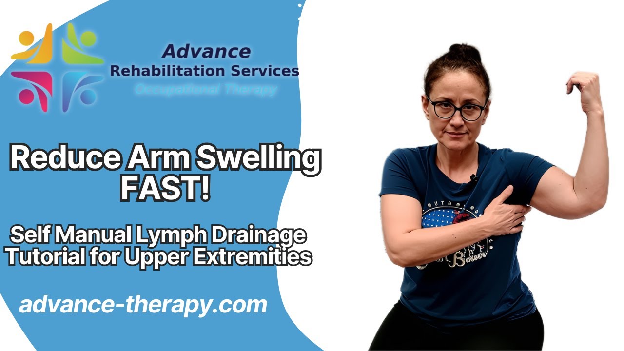 How to Perform Self Manual Lymph Drainage for Upper Extremity | Lymphedema Therapy Tutorial
