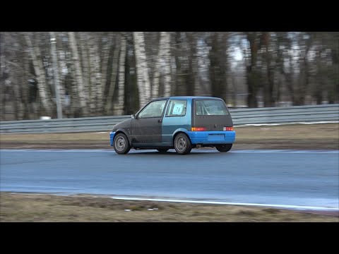 Szymon Hamelka, Fiat Cinquecento - III SuperOES Tor Poznań - 11.03.2023