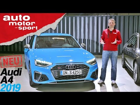 Audi A4 (2019): Alles, was du über das Facelift wissen musst - Review/Sitzprobe | auto motor & sport