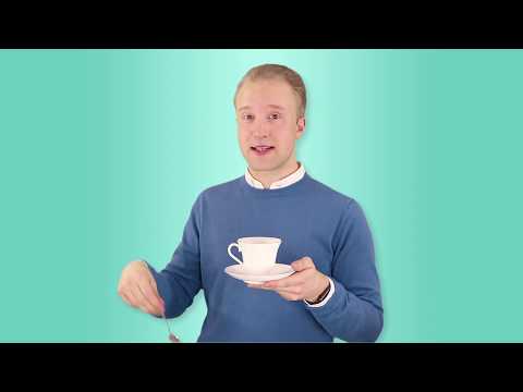 How to hold a teacup and stir properly