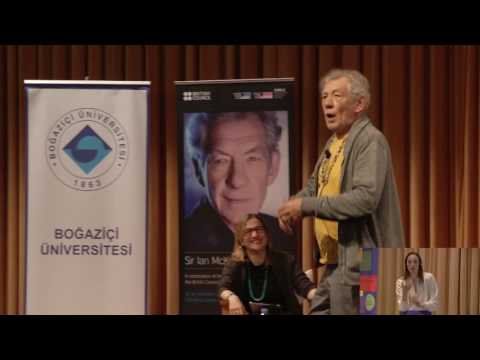 Sir Ian McKellen Interview at Boğaziçi University| Follow me to Moria| Lord of the Rings