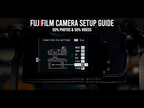 How To Set Up Fujifilm Cameras For Photos And Videos | Featuring XS20