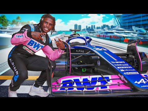 TRAINING as an F1 DRIVER for a Day! Tyreek Hill Ft. Pierre Gasly & Team Alpine