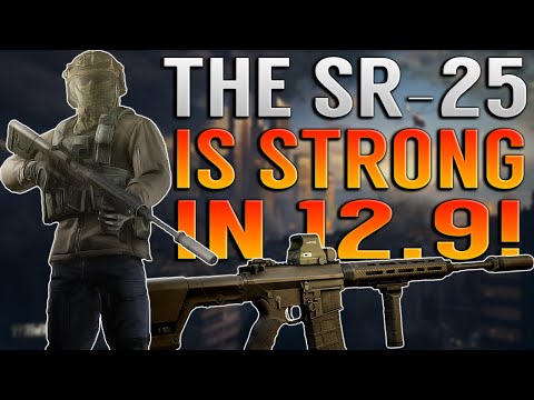 IS THE SR-25 THE NEW BEST 7.62X51 RIFLE?? SR-25 Lowest Recoil Build! | Escape From Tarkov 12.9!