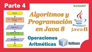 Operaciones Aritméticas, Matemáticas (4-25) Curso de Java - Algoritmos y Programación en Netbeans