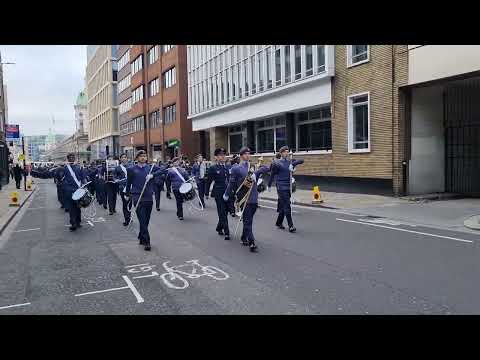 The Lord Mayor's Show 2022 - Region Band and Marching contingent of London and South Region