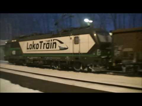 Zimní vlaky Říkovice - 1. 2. 2017. Taurus,Vectron, atd.