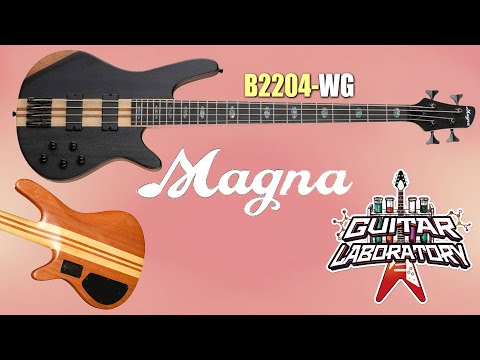 Бас-гитара Magna B2204-WG || Корпус из красного дерева