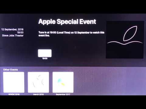 Apple Keynote September 2018 "besonderes Ereignis" deutsch/german